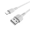  USB Lightning - Borofone BX16 Kábel - 2A 1m fehér - 1. kép