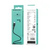  USB USB Type-C - Borofone BX16 Kábel - 2A 1m fekete - 3. kép