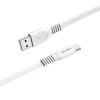 USB Type-C- Borofone BX23 Wide Power Kábel - 2,4A 1m fehér - 0. kép