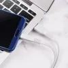 USB Type-C- Borofone BX23 Wide Power Kábel - 2,4A 1m fehér - 2. kép