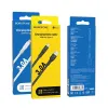 USB Type-C- Borofone BX23 Wide Power Kábel - 2,4A 1m fehér - 3. kép