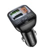 Borofone BC41 Eminency FM Transmitter MP3, Bluetooth, - 2xUSB - QC 3.0 18W fekete - 2. kép