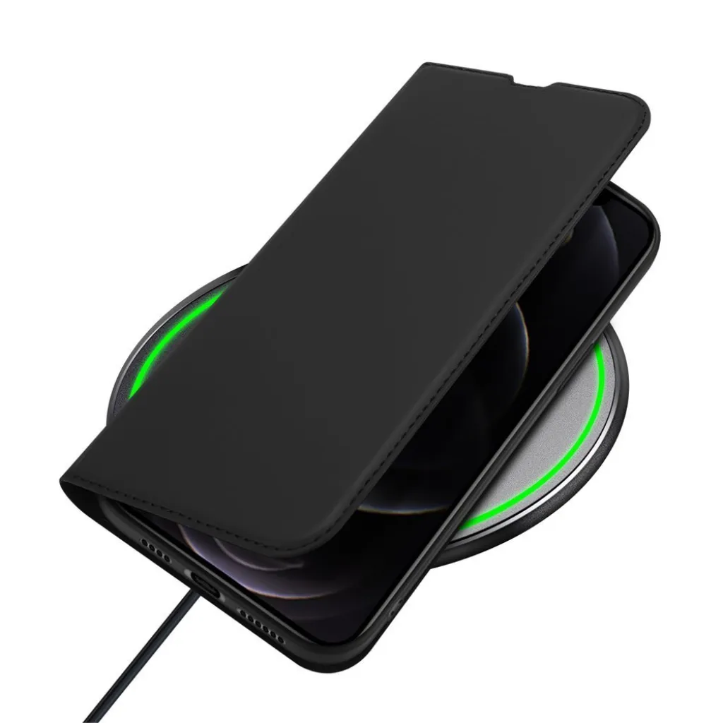 iPhone 14 Plus Dux Ducis Skinpro fliptok fekete   - 7