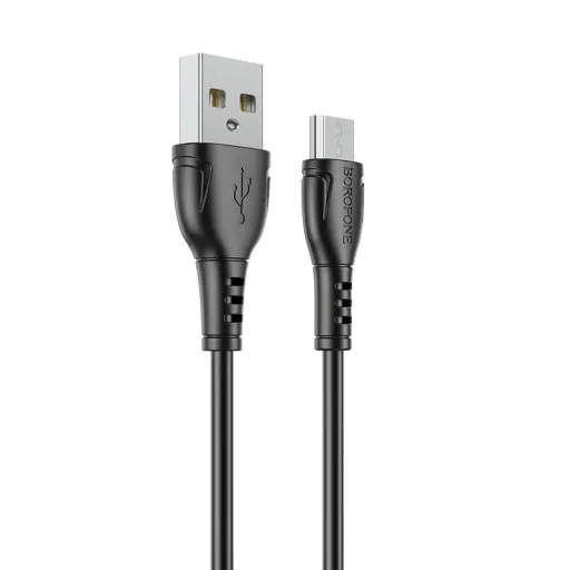 USB - Micro USB Kábel Borofone BX51 Triumph 2,4A 1m fekete