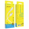 USB - Type C Kábel Borofone BX51 Triumph  3A 1m fehér - 2. kép