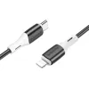  Type C -  Type C Kábel Borofone BX79 PD 20W 1m fekete - 1. kép