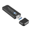 HIGI WB803 USB WiFi Adapter 1300Mbps USB 3.0 WiFi 802.11 ac vezeték nélküli kétsávos hálózati adapter 2.4GHz/5GHz + Bluetooth 5.0 - 1. kép