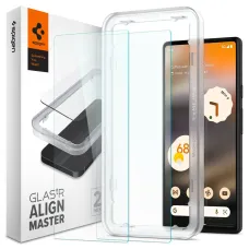 Google Pixel 6A Spigen ALM Glas.TR Slim kijelzővédő üvegfólia 2db