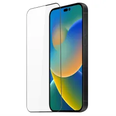 iPhone 14 Pro Max/15 Plus Dux Ducis 10D KIjelzővédő üvegfólia fekete (Tokbarát)