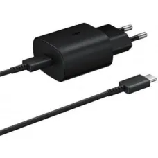Samsung EP-TA800EBE USB Type-C hálózati töltő adapter 25W + EP-DG980BBE töltő kábel fekete