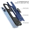 iPhone 14 Ring Armor Case Kickstand tok kihajtható mágneses támasszal kék Alphajack - 1. kép