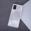 Samsung Galaxy M52 5G Liquid Sparkle folyékony flitteres tok ezüst - 1. kép