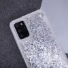 Xiaomi 12 Pro 5G Liquid Sparkle folyékony flitteres tok ezüst - 4. kép