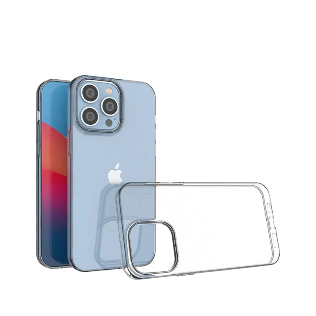 iPhone 14 Pro Max átlátszó TPU tok Alphajack - 7