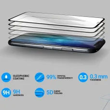 Ochranné sklo Samsung Galaxy A33 5G 5D Full Glue čierne Ochranné sklo Samsung Galaxy A33 5G 5D Full Glue čierne