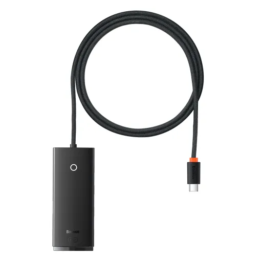 Baseus Adapter HUB - Type C - 4xUSB3.0 - 1m (WKQX030401) fekete