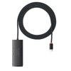Baseus Adapter HUB - Type C - 4xUSB3.0 - 2m (WKQX030501) fekete - 0. kép