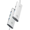 Baseus Adapter HUB - Type C - 4xUSB3.0 - 2m (WKQX030502) fehér - 0. kép