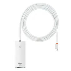 Baseus Adapter HUB - Type C - 4xUSB3.0 - 2m (WKQX030502) fehér