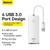 Baseus Adapter HUB - USB - 4xUSB3.0 - 25cm (WKQX030002) fehér - 2. kép