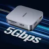 Ugreen HUB iMachez USB type C - 3 x USB 3.1 Gen 1 + SD / TF kártyaolvasó szürke (CM521 60377) - 4. kép