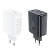 Acefast A29 PD 50W GaN (2 x USB Type C) dual portos töltő adapter fehér - 0. kép