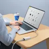 Baseus USB Type C - RJ45 (1000 Mbps) átalakító adapter (WKQX000302) fehér - 3. kép
