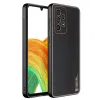 Samsung Galaxy A33 5G Dux Ducis Yolo TPU és PU bőr tok fekete - 0. kép