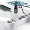 Acefast Töltő Adapter 2 X USB 18W QC 3.0 AFC, FCP fekete  (A33 black) - 2. kép