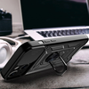iPhone 11 Armor tok csúsztatható kamera lencse védővel fekete - 4. kép