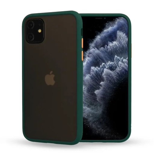 Xiaomi 12 Pro Vennus Color Button Matt Bumper tok zöld Xiaomi 12 Pro Vennus Color Button Matt Bumper tok zöld