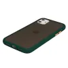 Xiaomi 12 / 12X Vennus Color Button Matt Bumper tok zöld - 3. kép