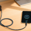 Baseus USB - USB Type C kábel 100W 5A 1m szürke (CALD000616) - 1. kép