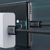 Baseus USB - USB Type C kábel 100W 5A 1m szürke (CALD000616) - 3. kép