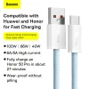 Baseus USB - USB Type C kábel 100W 5A 2m kék (CALD000703) - 3. kép