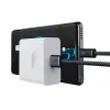 Baseus USB - USB Type C kábel 100W 5A 2m szürke (CALD000716) - 0. kép