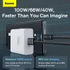 Baseus USB - USB Type C kábel 100W 5A 2m szürke (CALD000716) - 4. kép