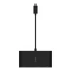 Belkin USB-C Multimédia + töltőadapter, HUB elosztó (ETHERNET - HDMI - VGA - USB-A) (100W PD) fekete (AVC004BTBK) - 0. kép