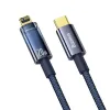 Baseus USB Type C - Lightning kábel 20W 1m (CATS000003) kék - 0. kép