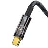 Baseus USB - USB Type C kábel 100W 6A 1m (CATS000201) fekete - 0. kép