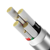 Baseus USB - USB Type C kábel 100W 6A 1m (CATS000201) fekete - 4. kép
