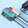 Baseus 3 az 1-ben USB - USB Type C, Lightning, Micro USB kábel 100W 6A 1.2m (CASS030001) fekete - 4. kép