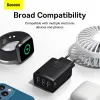 Baseus Compact hálózati töltő 3XUSB - 17W (CCXJ020101) fekete - 3. kép