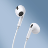 Baseus Encok H17 vezetékes fülhallgató (NGCR020002) fehér 3.5mm jack - 0. kép
