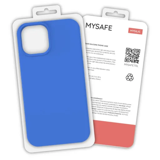 iPhone XR MySafe Silicone tok kék iPhone XR MySafe Silicone tok kék