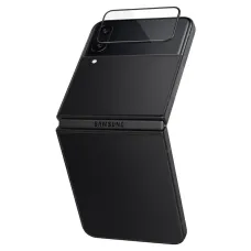 Samsung Galaxy Z FLIP 4 Spigen Kijelzővédő FóliaFC ''EZ FIT'' + Hinge Film 2 db fekete (AGL05321)