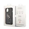 iPhone 14 Guess PU 4G Metal Logo tok szürke (GUHCP14S4GMGGR) - 1. kép