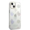 iPhone 14 Plus Guess PC/TPU Peony Glitter tok fehér (GUHCP14MHTPPTH) - 0. kép