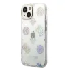 iPhone 14 Plus Guess PC/TPU Peony Glitter tok fehér (GUHCP14MHTPPTH) - 4. kép