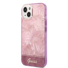 iPhone 14 Plus Guess PC/TPU Jungle tok rózsaszín (GUHCP14MHGJGHP)